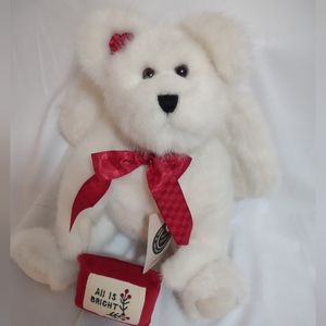 ALISSA ANGELHOPE, Vintage Boyd's Angel Bear, Plush All is Bright Christmas